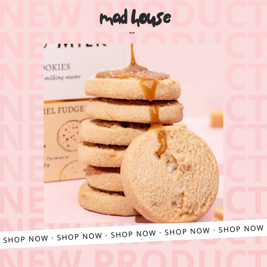 Salted Caramel Fudge Lactation Cookies