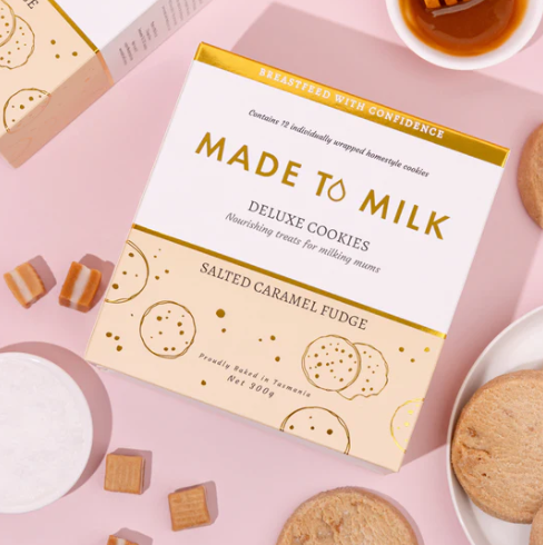 Salted Caramel Fudge Lactation Cookies
