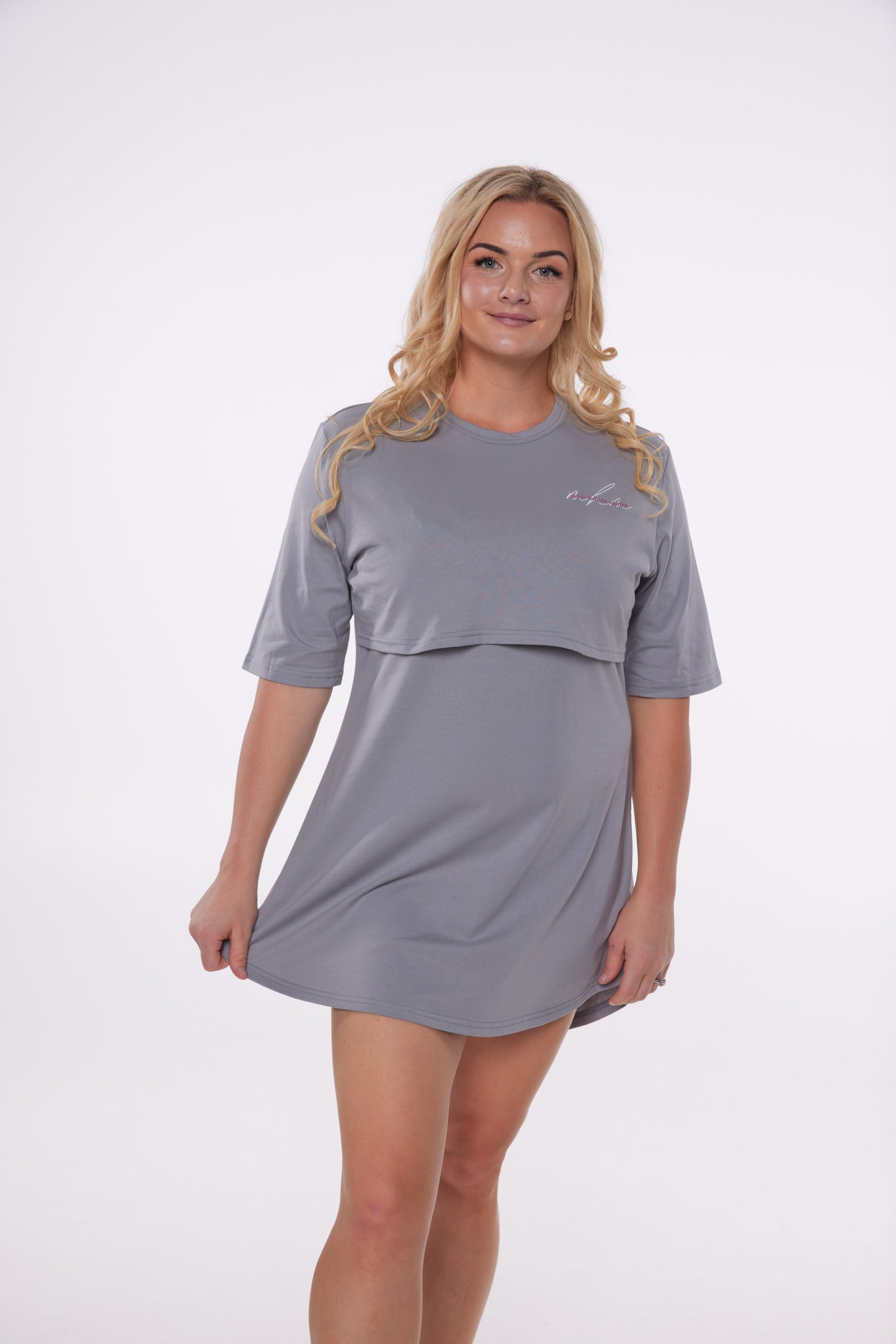 Breastfeeding Pyjama Tshirt Dress | Lazy Sundays