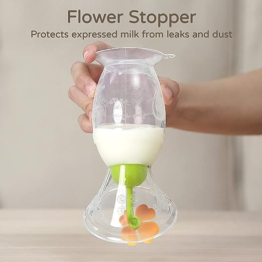 Haakaa Generation 2 100ml Silicone Breast Pump & Stopper Gift Box | Leak-Free Hands-Free Pumping