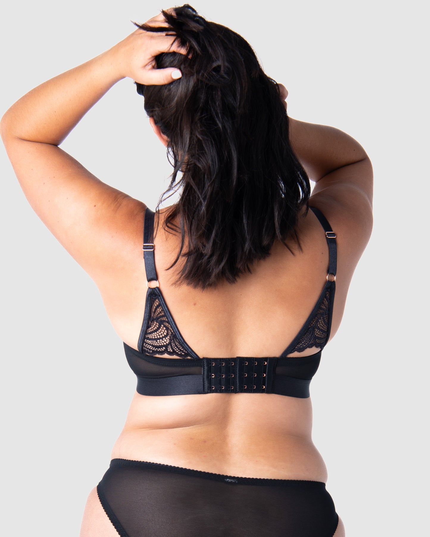 WARRIOR SOFT CUP BLACK MULTIFIT NURSING BRA - WIREFREE