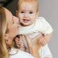 Relaxed Fit Sandy Days Breastfeeding T-Shirt | Hidden Zip Nursing Tee | Sandy