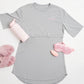 Breastfeeding Pyjama Tshirt Dress | Lazy Sundays