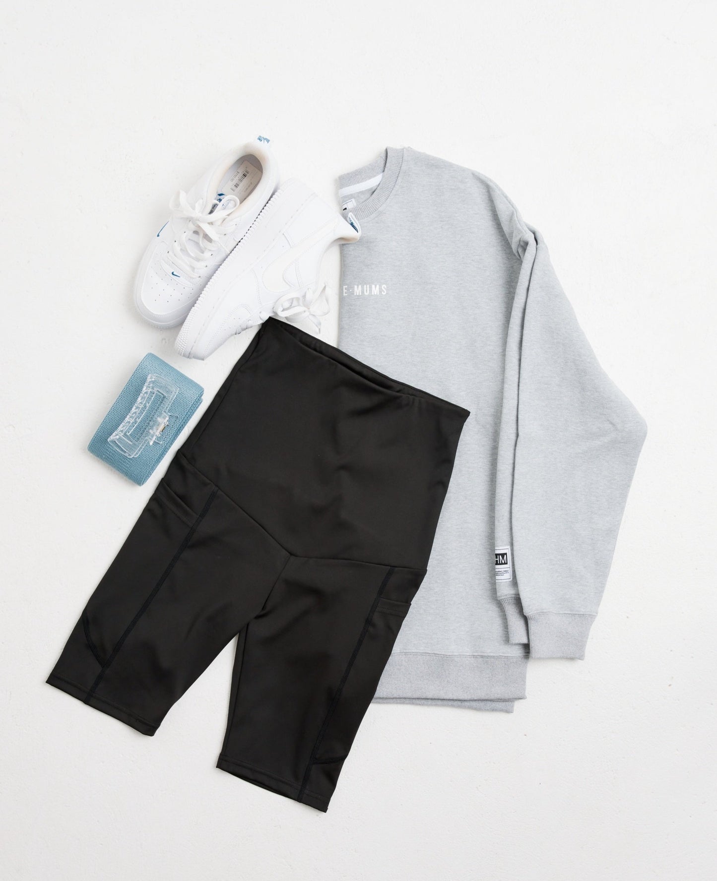 High Waisted Postpartum Support Tights | Shorts