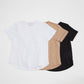 Tan Nursing Tee | Hidden Zipper Breastfeeding T-Shirt | Sizes Up to 5XL
