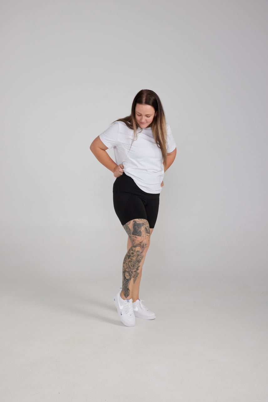 Core Comfort Postpartum Bike Shorts