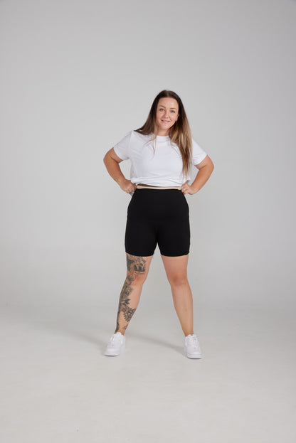Core Comfort Postpartum Bike Shorts