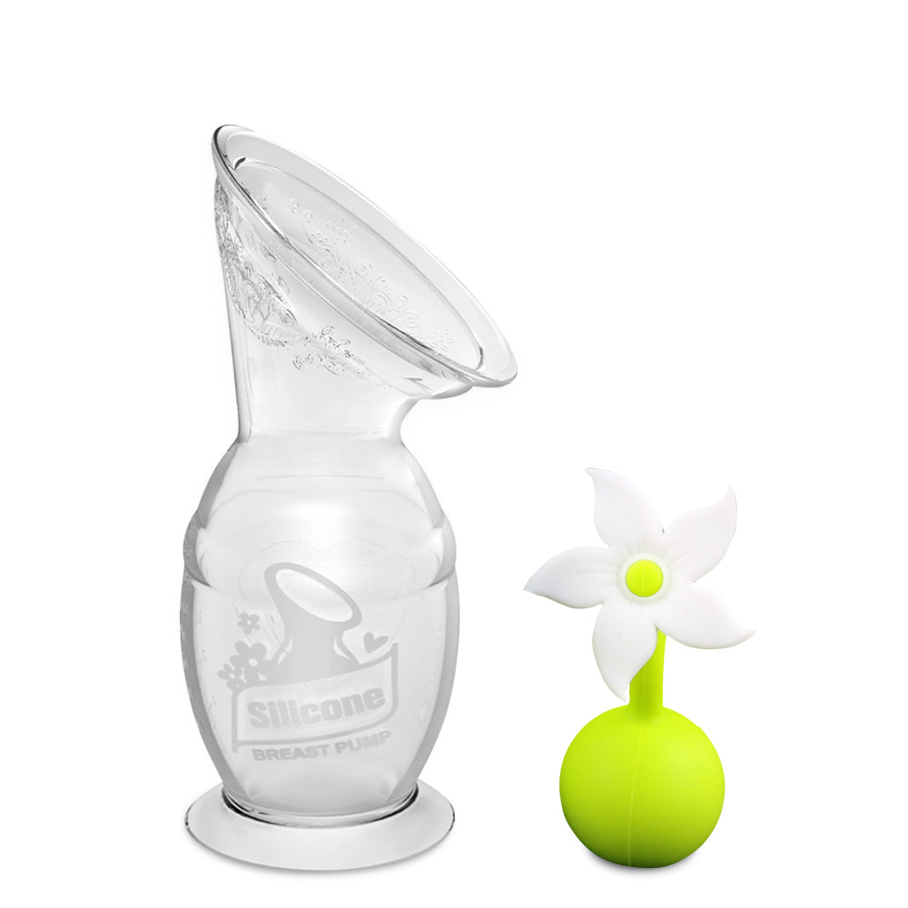 Haakaa Generation 2 100ml Silicone Breast Pump & Stopper Gift Box | Leak-Free Hands-Free Pumping